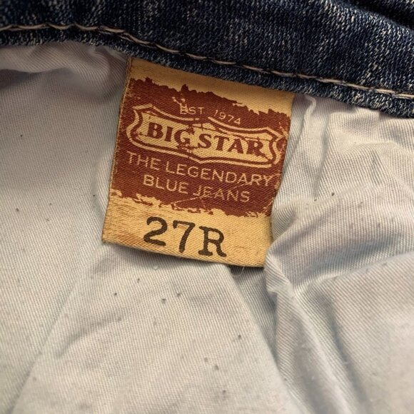 Big Star Maddie Boot Stretch Jean Size 27R Medium Wash - Picture 9 of 11